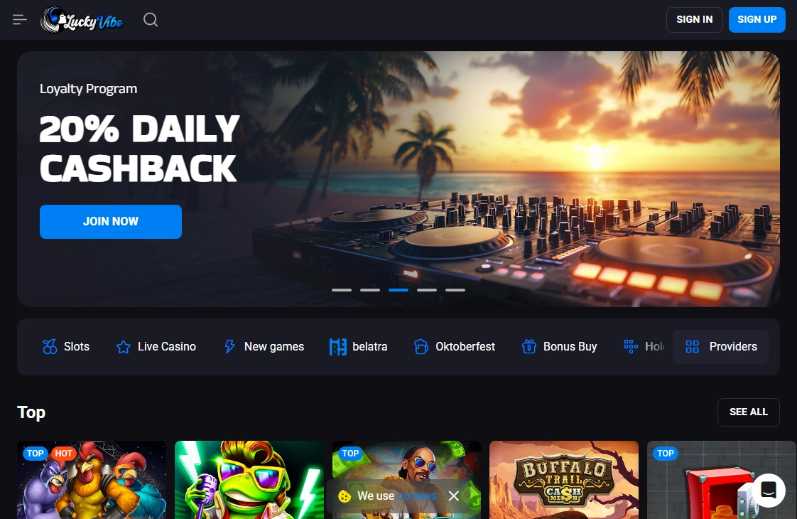 LuckyVibe Casino